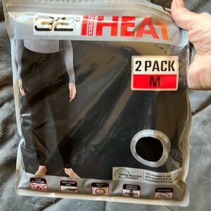 32 Degrees Heat Black Base Layer Pants Medium